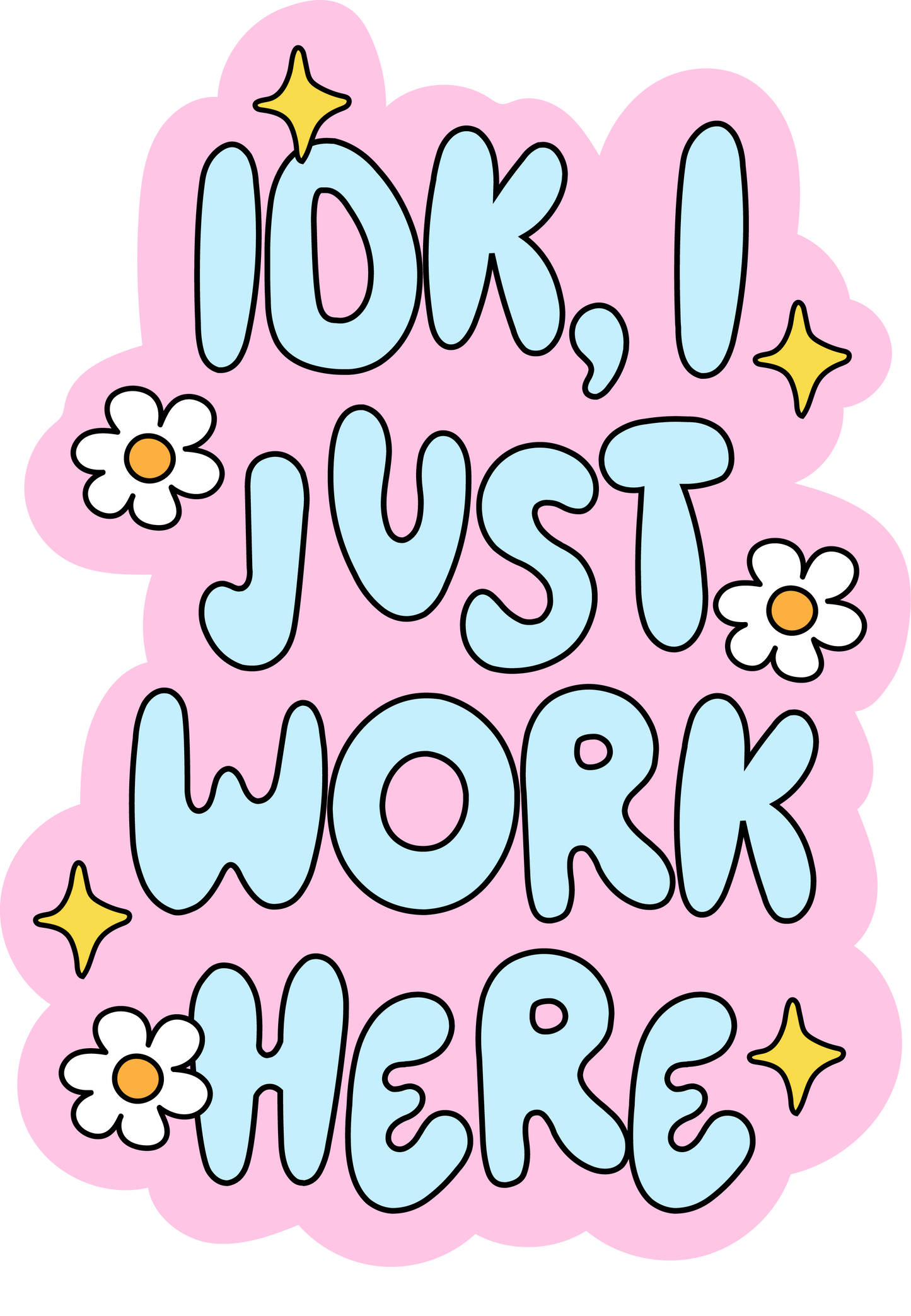 "Employee Of The Month" 15 Sticker Collection