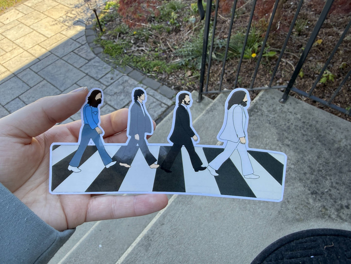 5" Beatles Bumper Sticker