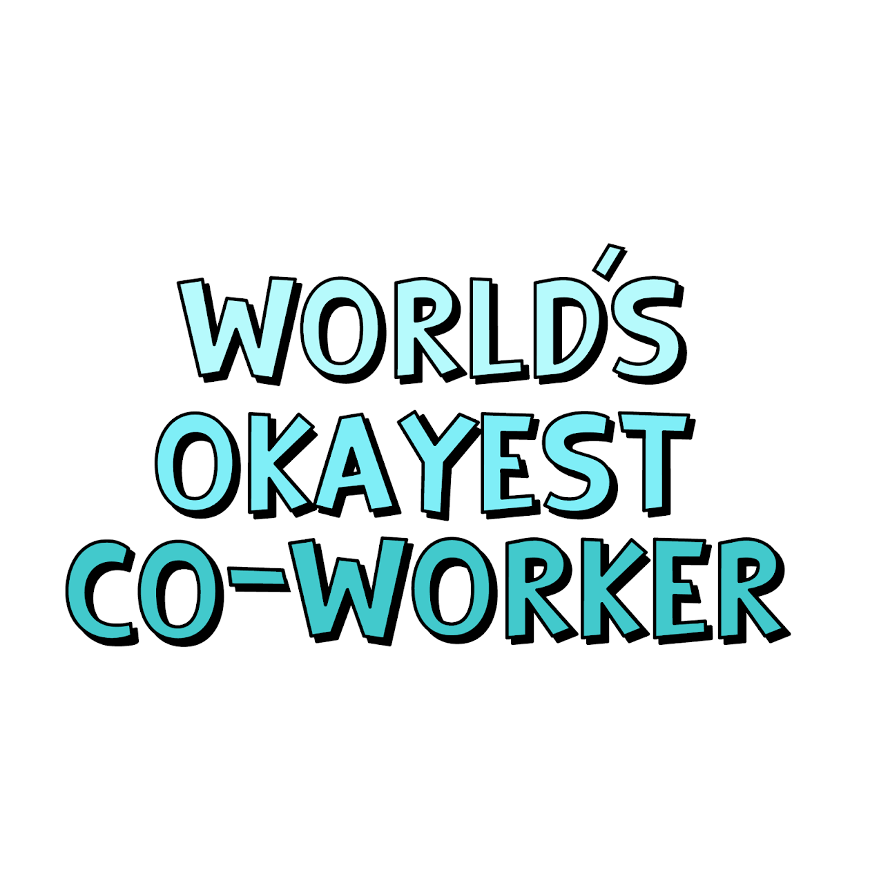 "Live, Laugh, Leave My Desk" 15 Sticker Collection