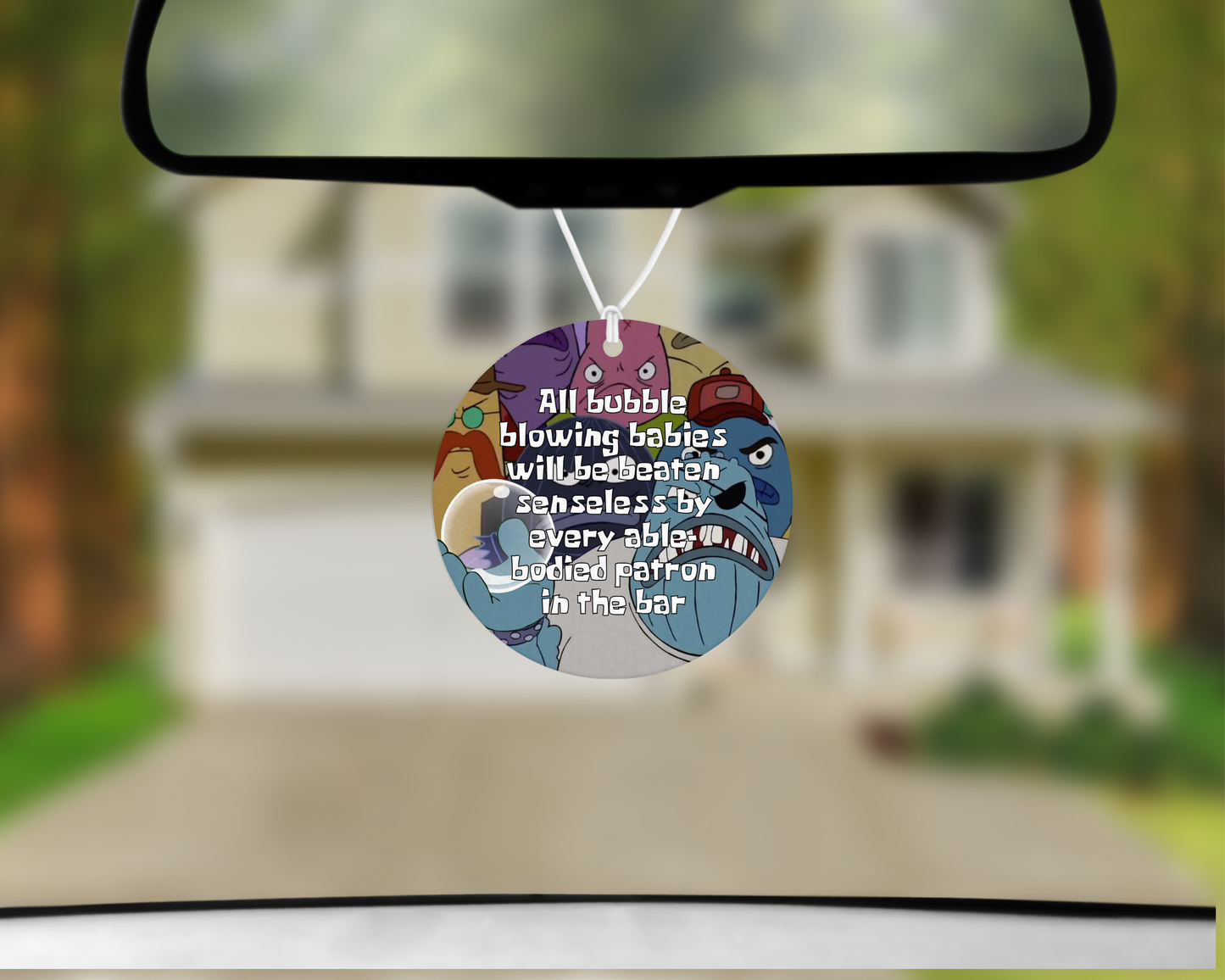 Bubble Blowing Babies air freshener
