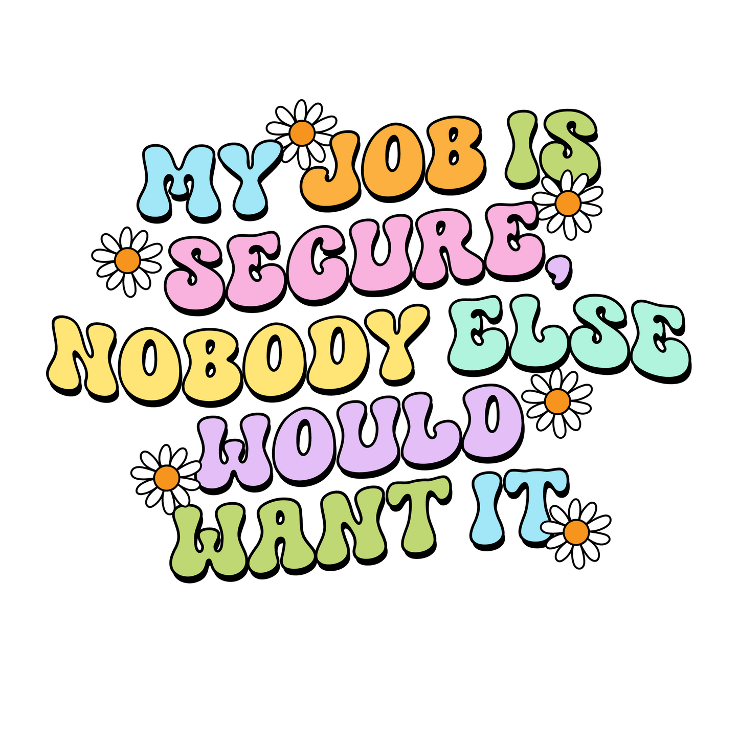 "Employee Of The Month" 15 Sticker Collection