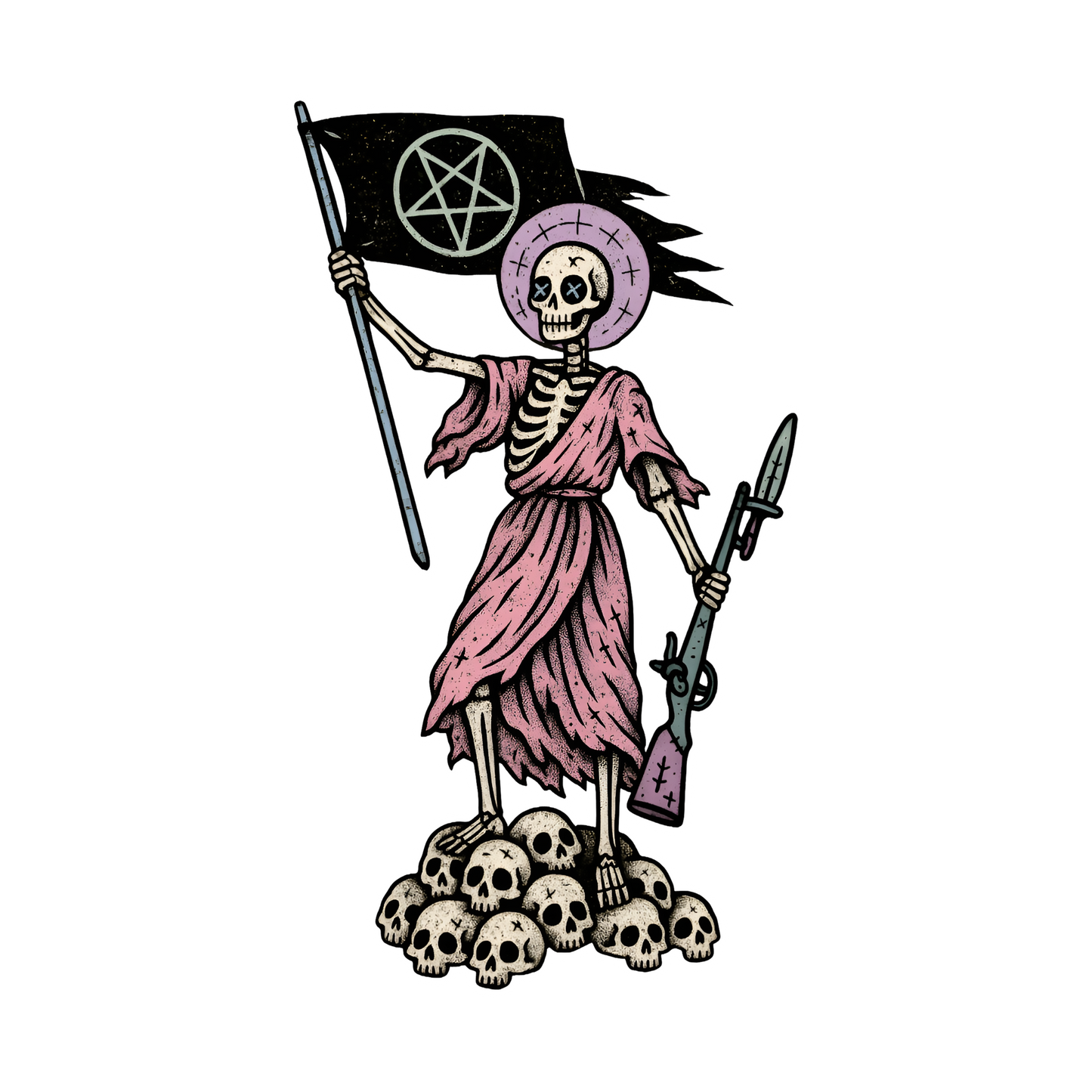 "Morbid Masterworks" 15 Sticker Collection