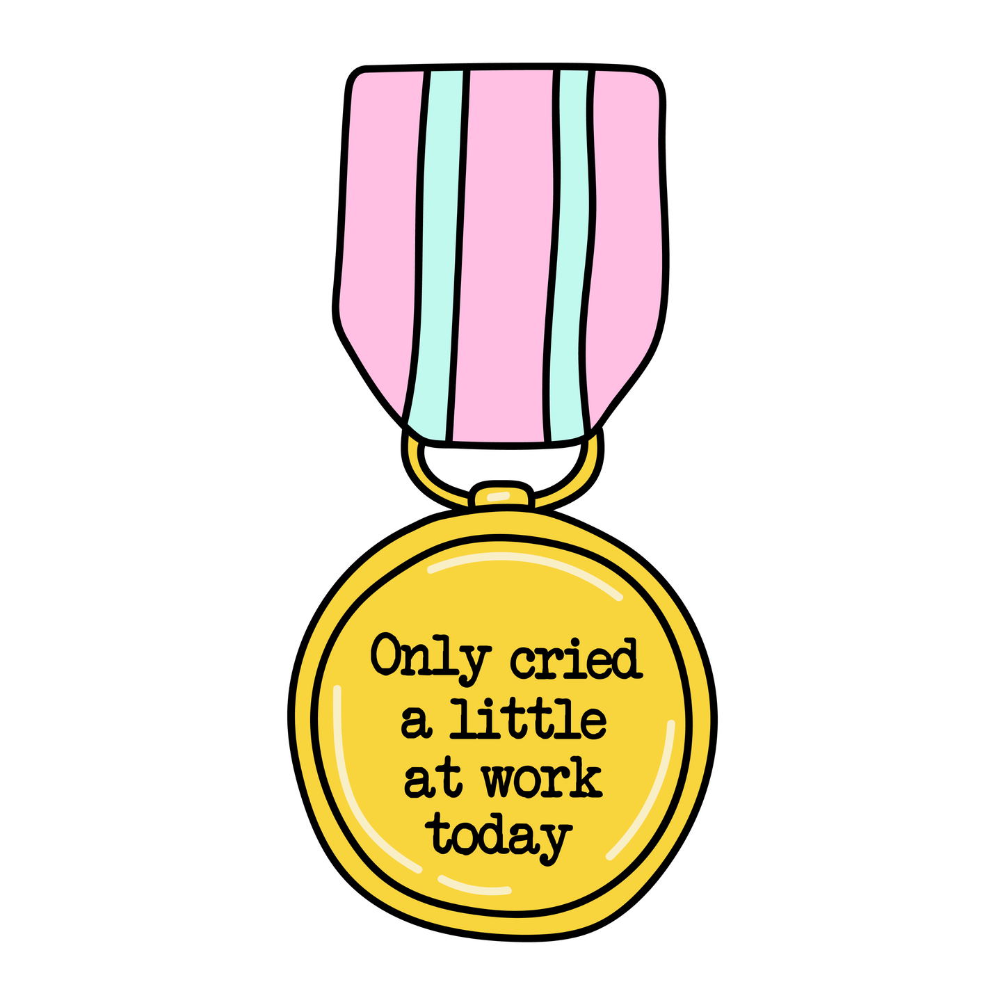 "Employee Of The Month" 15 Sticker Collection