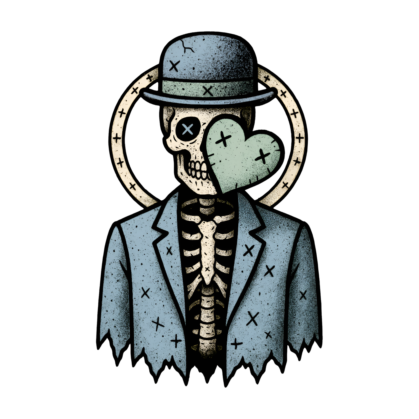 "Morbid Masterworks" 15 Sticker Collection
