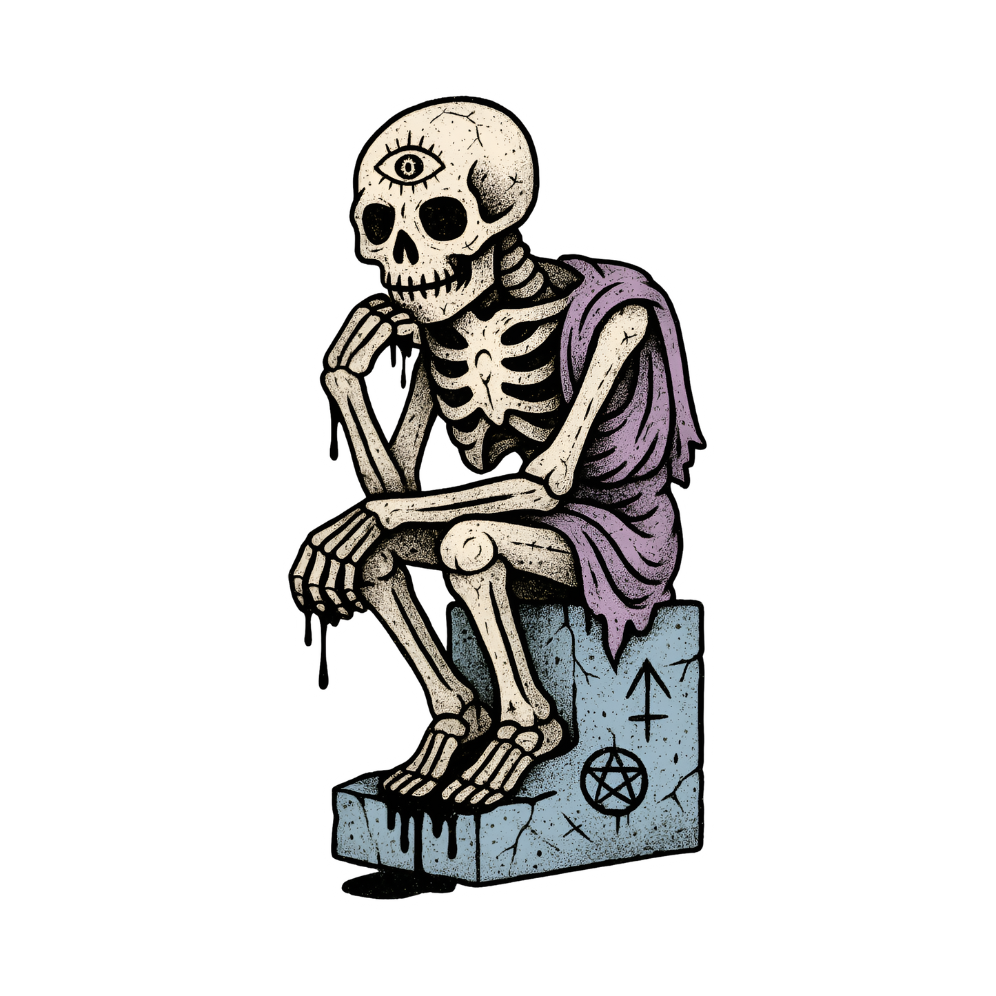 "Morbid Masterworks" 15 Sticker Collection