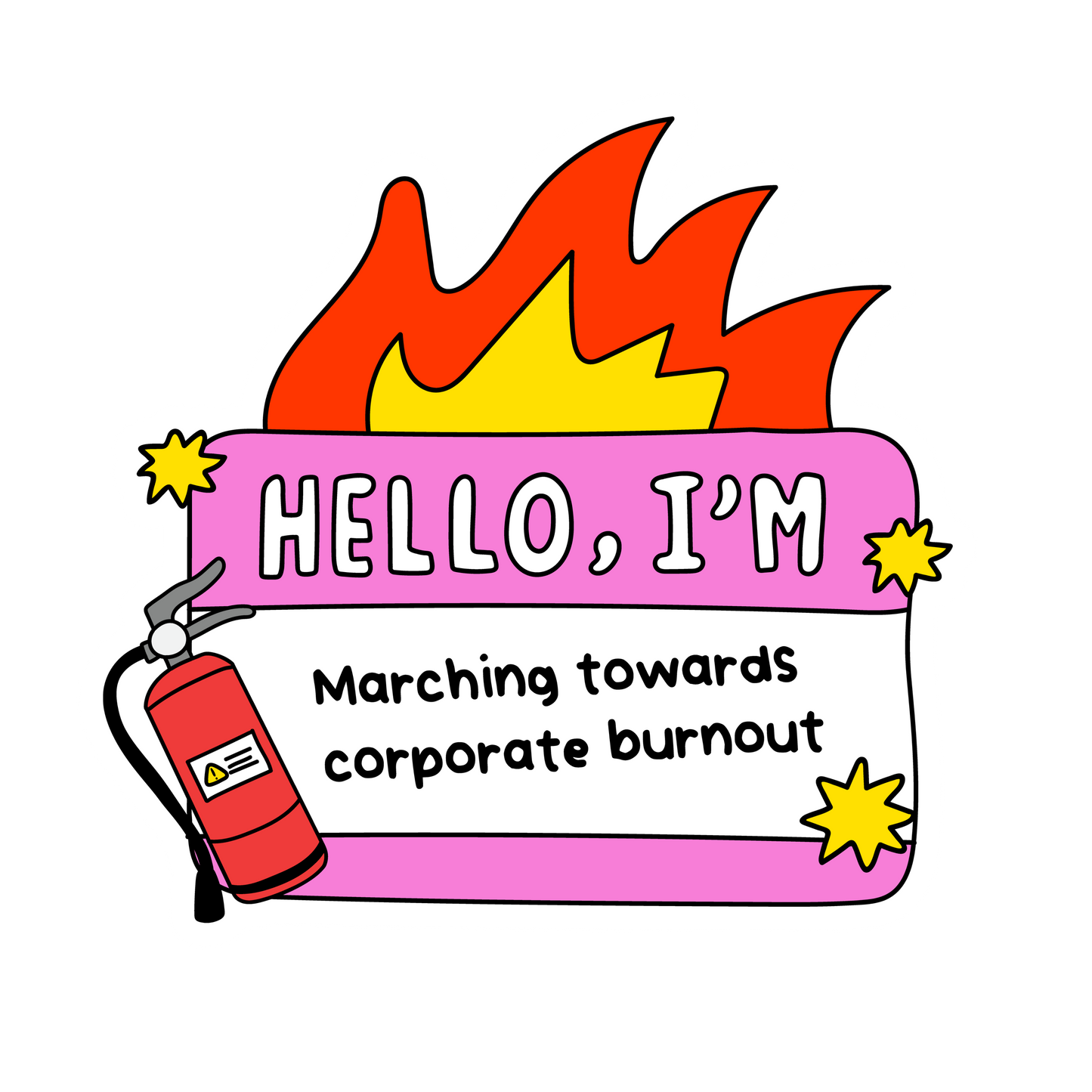 "Idk, I just Work Here" 15 Sticker Collection