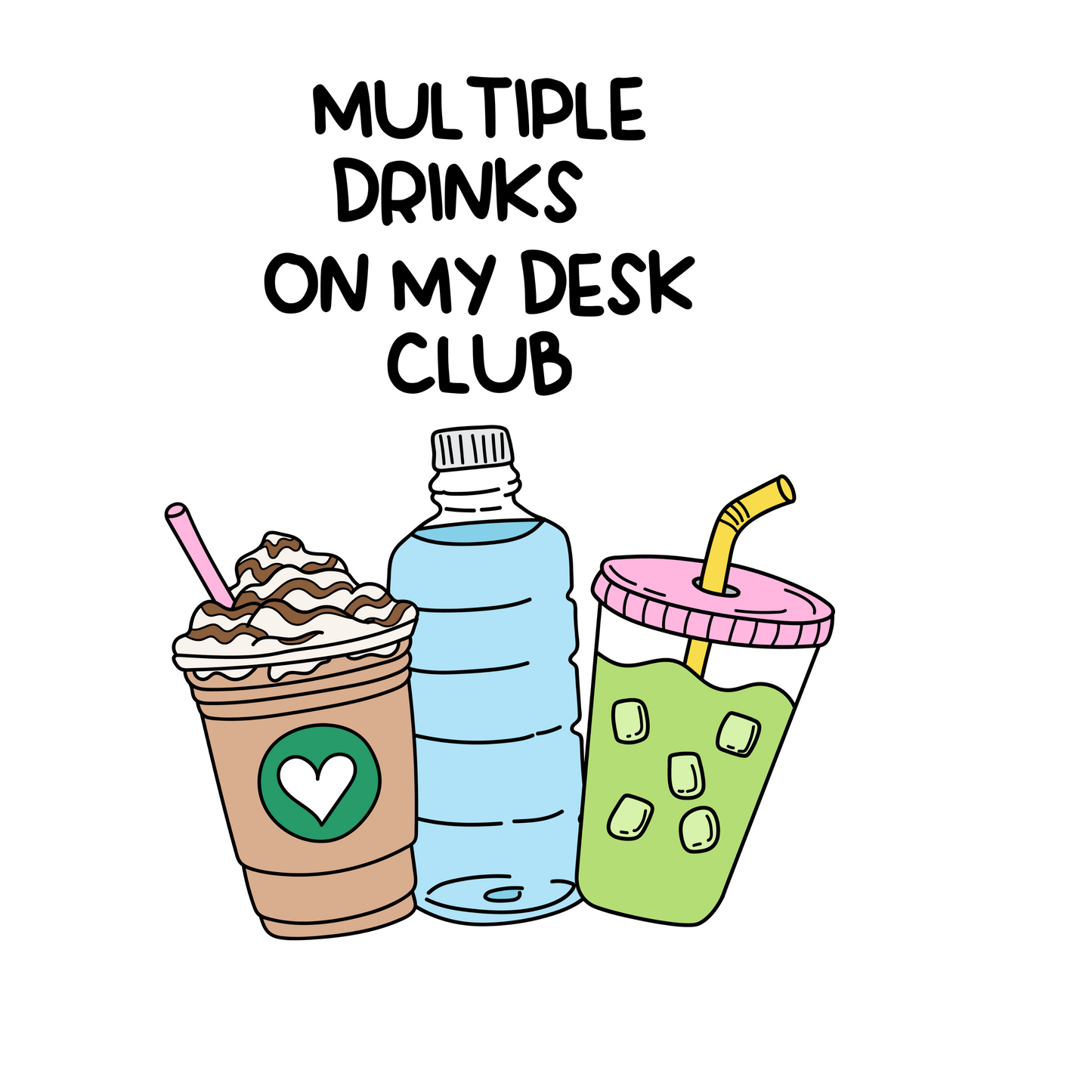 "Live, Laugh, Leave My Desk" 15 Sticker Collection