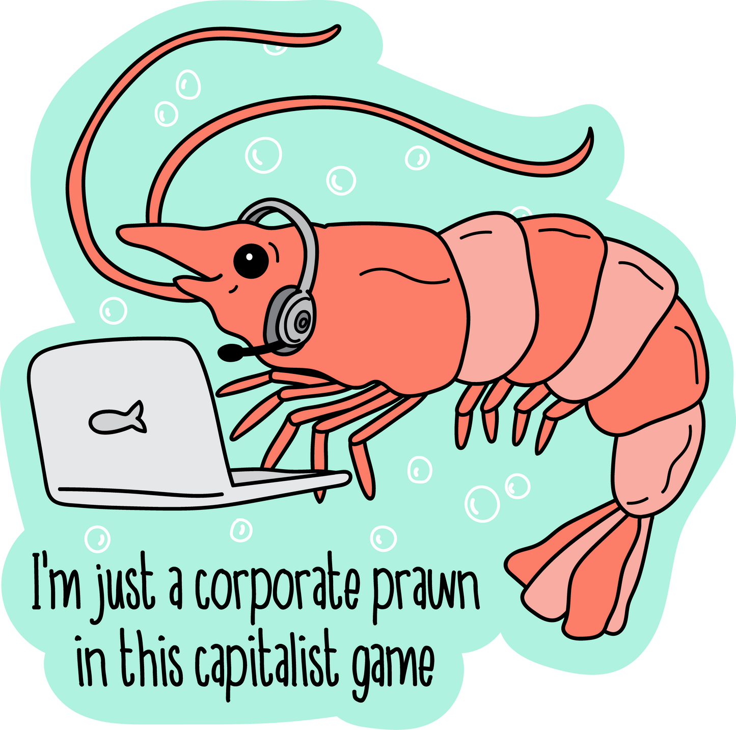Corporate Critters (V.2) 15 Sticker Collection