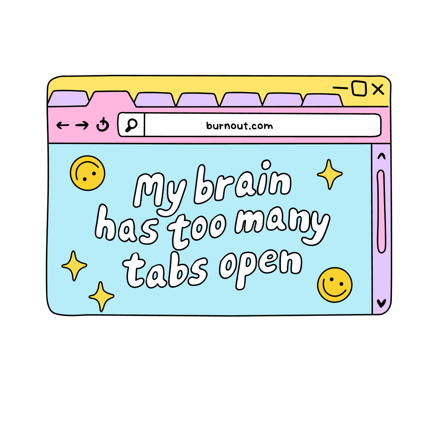 "Live, Laugh, Leave My Desk" 15 Sticker Collection