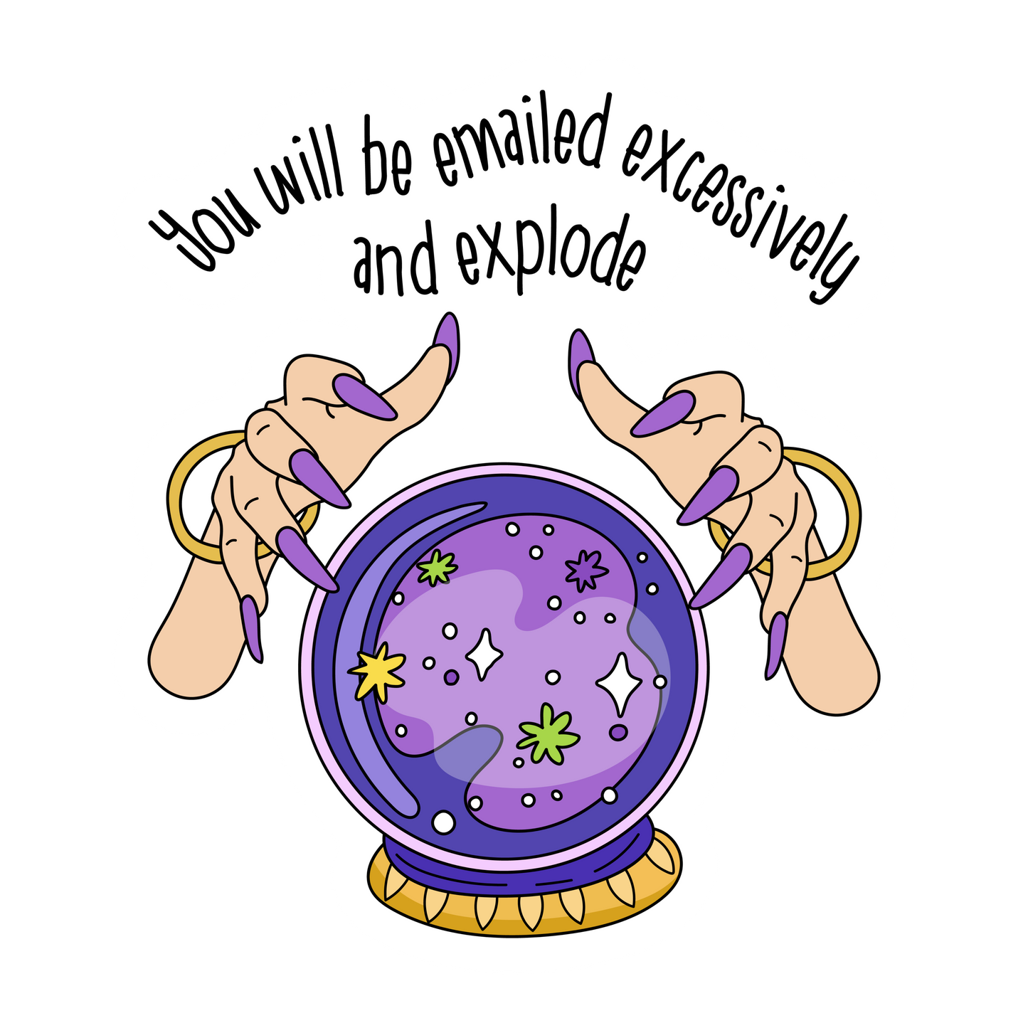 "Live, Laugh, Leave My Desk" 15 Sticker Collection