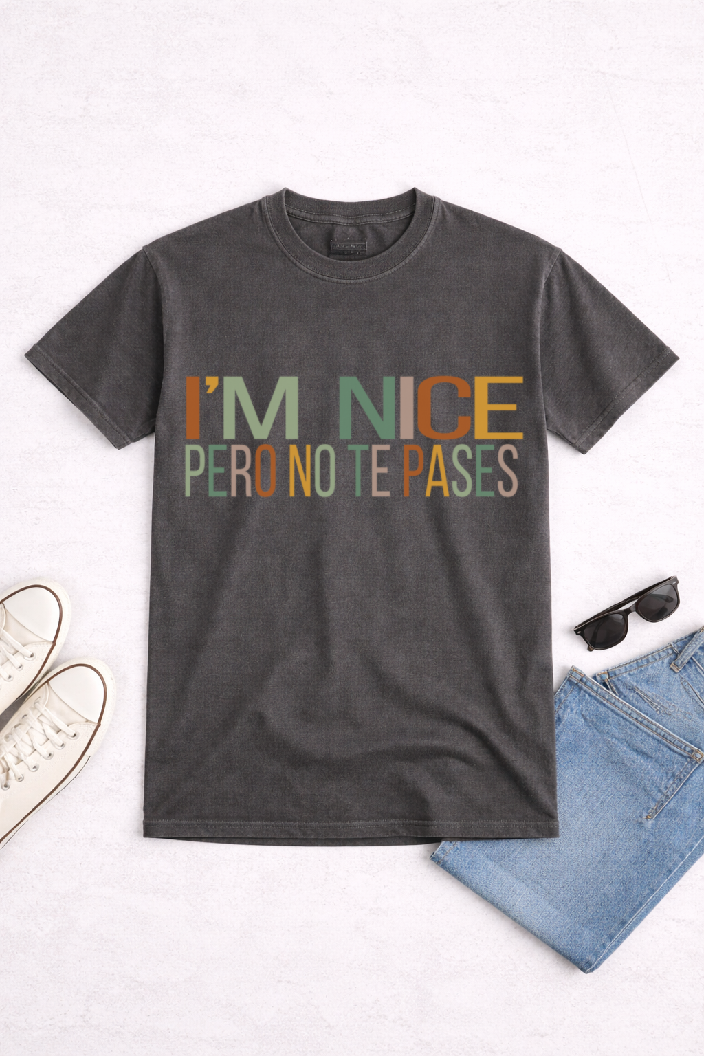 I’M NICE (pero no te pases) graphic tee