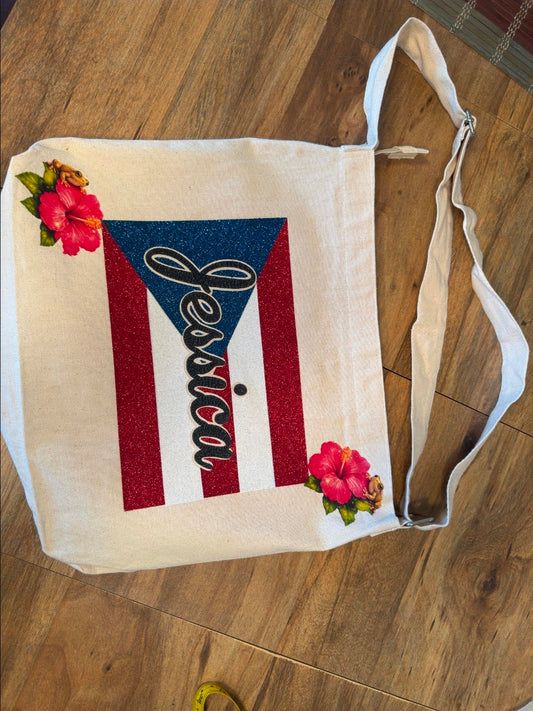 Custom Flag Tote Bag